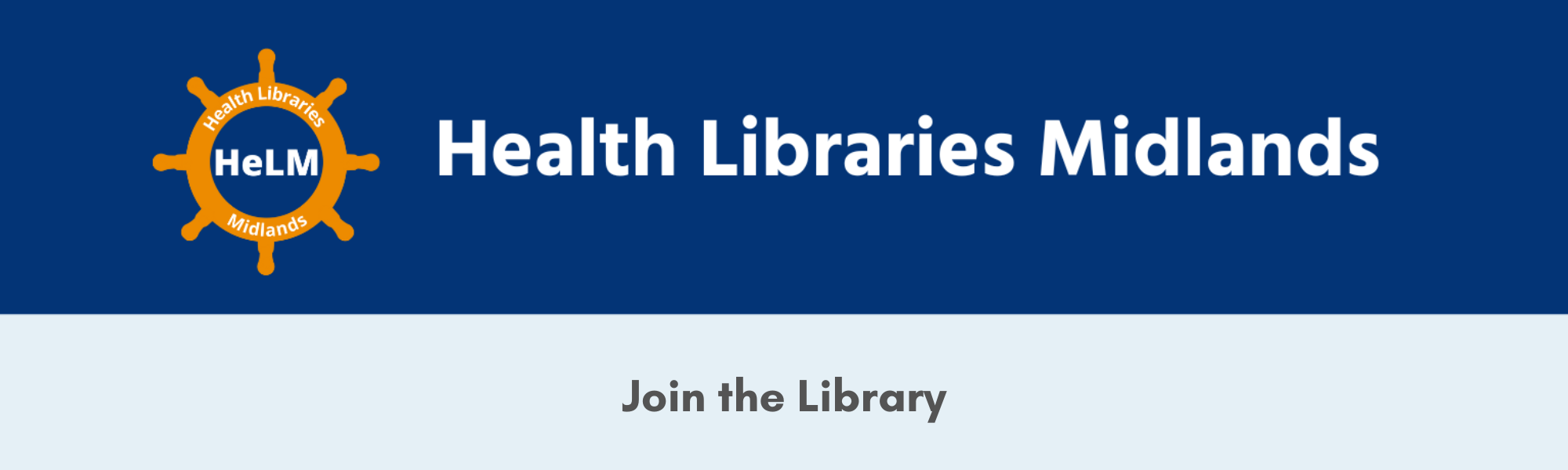 Health Libraries Midlands: Join the Library