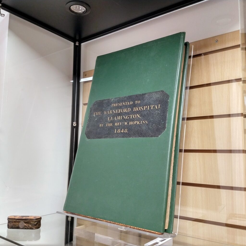 Closed book on display